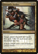 Gerrard's Verdict (FNM-003) [Friday Night Magic 2007] Foil