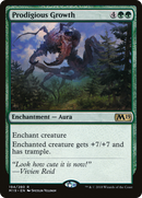 Prodigious Growth (M19-194) [Core Set 2019] Foil