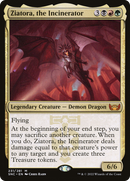 Ziatora, the Incinerator (SNC-231) [Streets of New Capenna] Foil