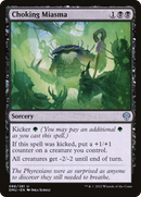 Choking Miasma (DMU-086) [Dominaria United] Foil