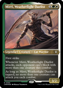 Mirri, Weatherlight Duelist (Foil Etched) (CMM-585) [Commander Masters] Foil