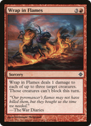 Wrap in Flames (ROE-173) [Rise of the Eldrazi] Foil