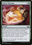 Warm Welcome (SNC-164) [Streets of New Capenna] Foil