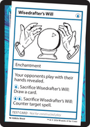 Wisedrafter's Will [Mystery Booster 2]