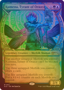 Kumena, Tyrant of Orazca (Rainbow Foil) (SLD-1412★) (Showcase) [Secret Lair Drop] Foil