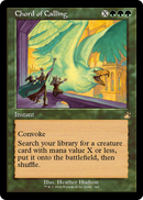 Chord of Calling (Retro Frame) (RVR-345) [Ravnica Remastered] Foil