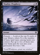 Shadow Prophecy (DMU-105) [Dominaria United] Foil