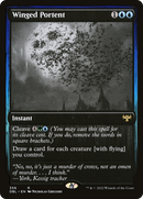 Winged Portent (DBL-356) [Innistrad: Double Feature] Foil