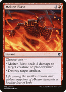 Molten Blast (ZNR-149) [Zendikar Rising] Foil
