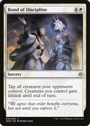 Bond of Discipline (WAR-006) [War of the Spark] Foil