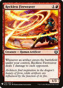 Reckless Fireweaver (LIST-KLD-126) [The List]