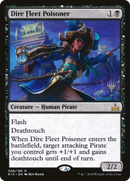 Dire Fleet Poisoner (PPM20-68P) [Promo Pack: Rivals of Ixalan Promos] Foil
