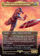 Captain America, First Avenger (SLD-1726) (Borderless) [Secret Lair Drop] Foil