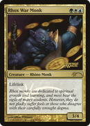 Rhox War Monk [Friday Night Magic 2011] Foil