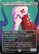 Ulamog, the Ceaseless Hunger (Textured Foil) (CMM-1059) (Borderless) [Commander Masters] Foil