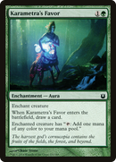Karametra's Favor (BNG-125) [Born of the Gods] Foil