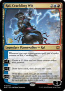 Ral, Crackling Wit (PRE-230) [Bloomburrow Promos] Foil