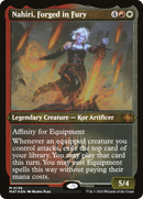 Nahiri, Forged in Fury (Foil Etched) (MAT-136) [March of the Machine: The Aftermath] Foil