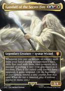 Gandalf of the Secret Fire (Borderless) (LTC-507) [Tales of Middle-earth Commander] Foil
