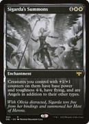 Sigarda's Summons (DBL-303) [Innistrad: Double Feature] Foil