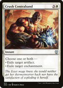 Crush Contraband (ZNC-013) [Zendikar Rising Commander]