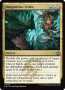 Dragonclaw Strike (TDM-180) [Tarkir: Dragonstorm] Foil