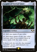 Sceptre of Eternal Glory (40K-166) [Warhammer 40,000 Commander]