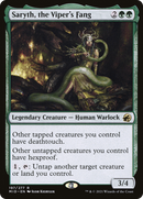 Saryth, the Viper's Fang (MID-197) [Innistrad: Midnight Hunt] Foil