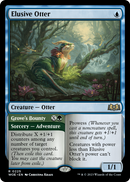 Elusive Otter (WOE-225) [Wilds of Eldraine] Foil