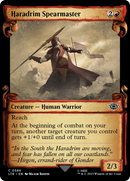 Haradrim Spearmaster (Showcase Scrolls) (LTR-586) [The Lord of the Rings: Tales of Middle-earth] Foil
