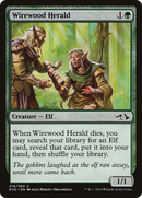 Wirewood Herald (DD3-016) [Duel Decks Anthology: Elves vs. Goblins] Foil