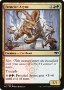 Frenzied Arynx (RNA-173) [Ravnica Allegiance]