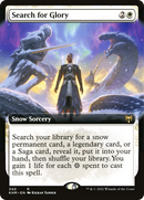Search for Glory (Extended Art) (KHM-340) [Kaldheim] Foil