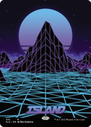 Island (SLD-416) (Borderless) [Secret Lair Drop]