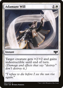 Adamant Will (VOW-001) [Innistrad: Crimson Vow] Foil