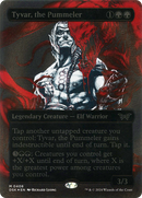 Tyvar, the Pummeler (Showcase) (Textured Foil) (DSK-408) (Borderless) [Duskmourn: House of Horror] Foil