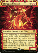 Plargg and Nassari (Showcase) (MAT-068) (Borderless) [March of the Machine: The Aftermath] Foil