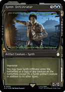 Synth Infiltrator (Showcase) (Surge Foil) (PIP-858) [Fallout] Foil