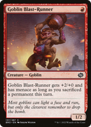 Goblin Blast-Runner (BRO-137) [The Brothers' War] Foil