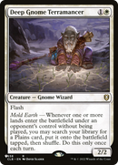 Deep Gnome Terramancer (LIST-CLB-658) (Extended Art) [The List]