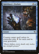 Rakshasa's Disdain (FRF-045) [Fate Reforged] Foil