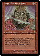 Dong Zhou, the Tyrant (ME3-096) [Masters Edition III]