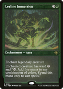 Leyline Immersion (Foil Etched) (MAT-121) [March of the Machine: The Aftermath] Foil