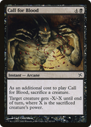 Call for Blood (BOK-063) [Betrayers of Kamigawa] Foil