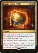 Escape to the Wilds (PPELD-189P) [Promo Pack: Throne of Eldraine Promos] Foil