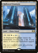 Hallowed Fountain (PPELD-251P) [Promo Pack: Ravnica Allegiance Promos] Foil