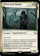 Sharp-Eyed Rookie (Showcase) (MKM-353) [Murders at Karlov Manor] Foil