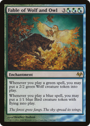 Fable of Wolf and Owl (EVE-150) [Eventide] Foil