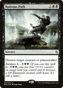 Ruinous Path (PRE-123) [Battle for Zendikar Promos] Foil