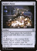 Noble's Purse (CLB-331) [Commander Legends: Battle for Baldur's Gate] Foil